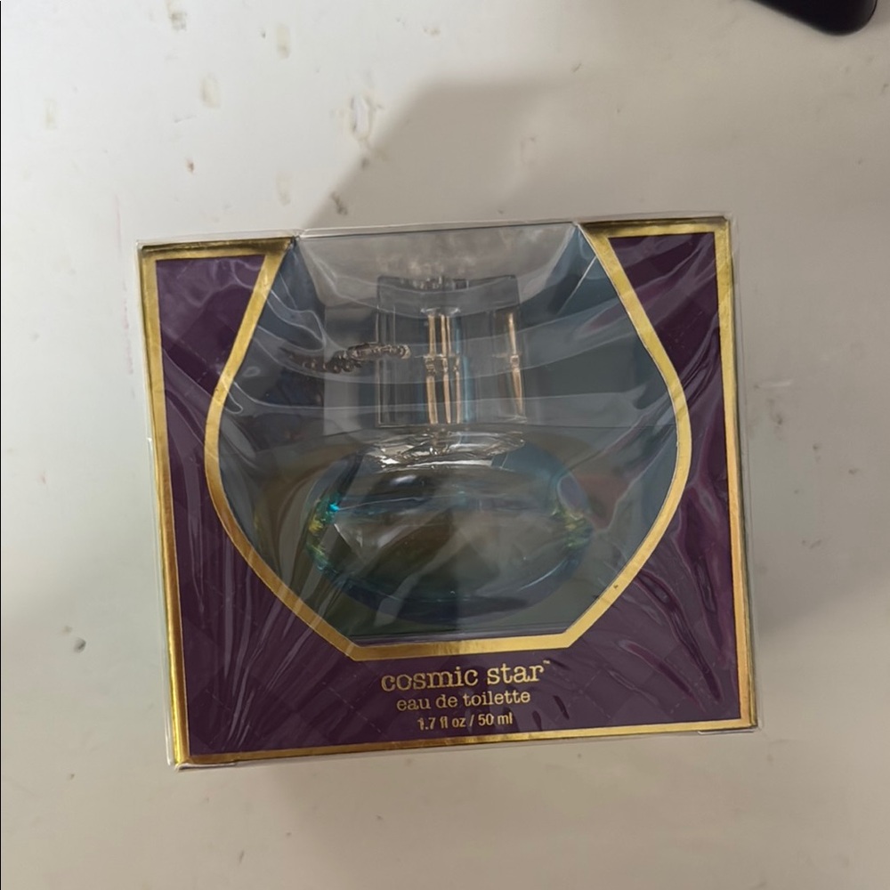 Brash Vibrant Blue Fragrance Box